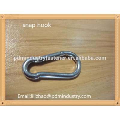 4*40 DIN5299C snap hook/Carabiner/Safety buckle,carbon steel ,zinc plated ,7.9kg/1000pcs from PDM INDUSTRY